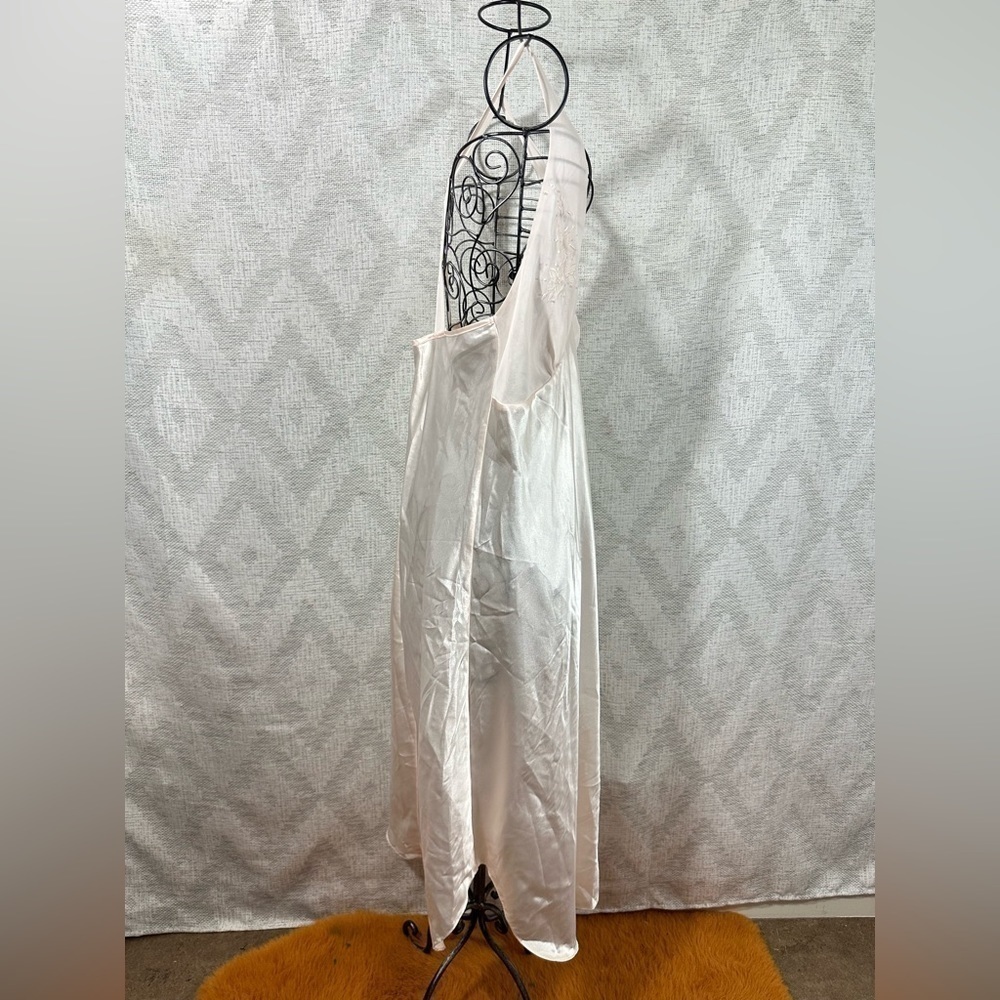 Alexandra Nicole light pink maxi slip dress size L - Picture 6 of 9